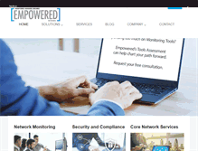 Tablet Screenshot of empowerednetworks.com